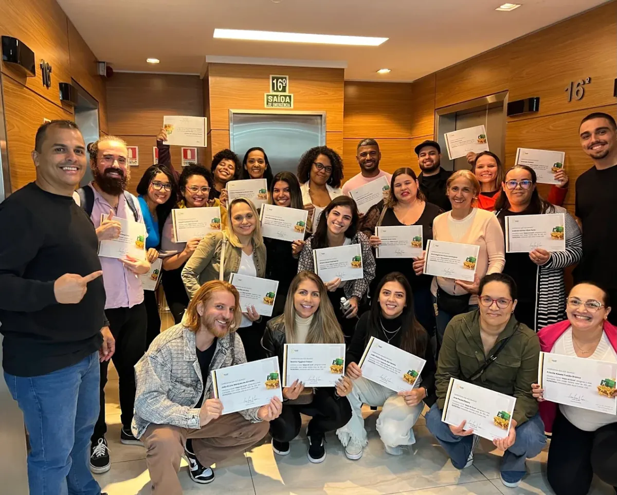 Turma de Excel presencial da Atuar